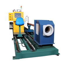 China Plasma Schneidstahlrohrmaschine CNC Rohr -Verschlitzungsmaschine Fabrik